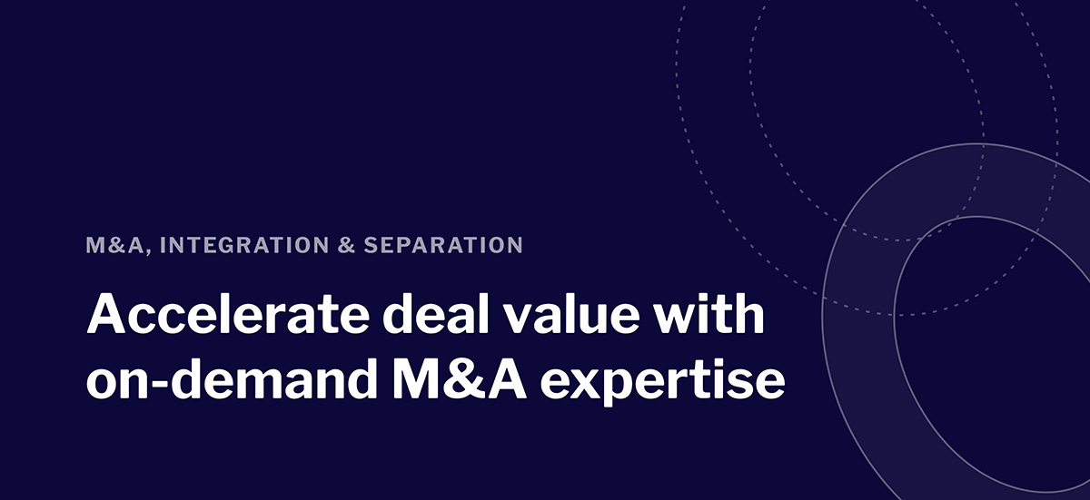 M&A, Integration, and Separation | Catalant